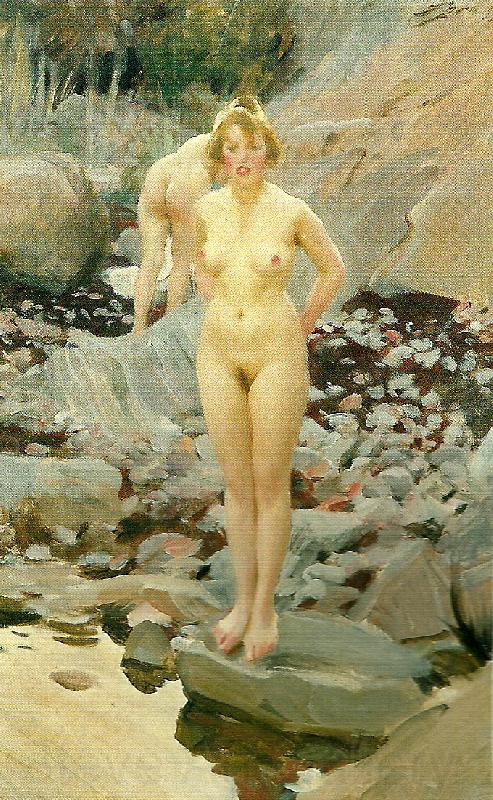 Anders Zorn helga Spain oil painting art